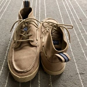 Nautica canvas lace up shoes